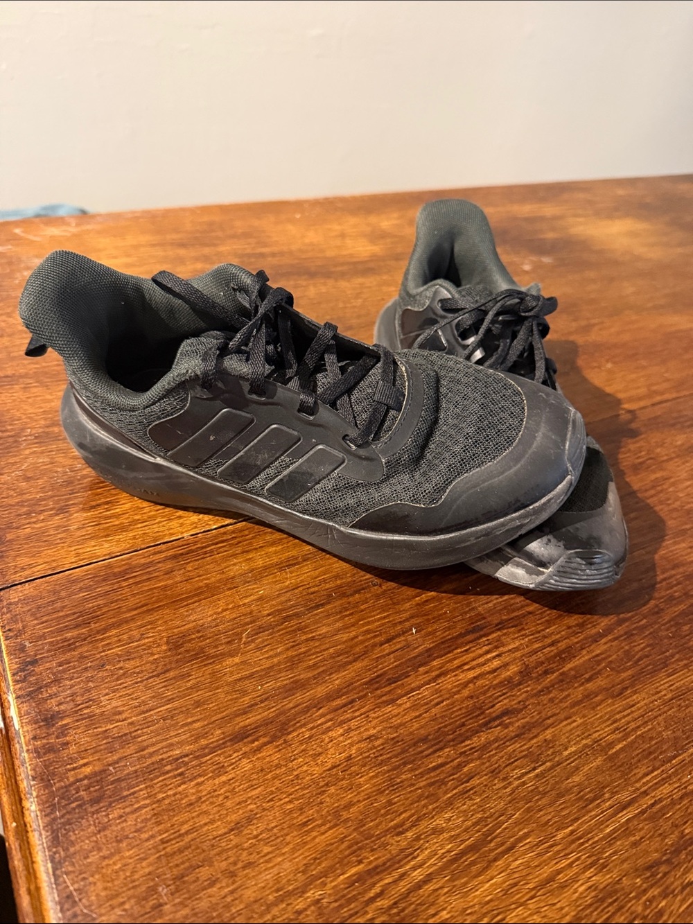 adidas Men's Black Breathable Athletic Sneakers